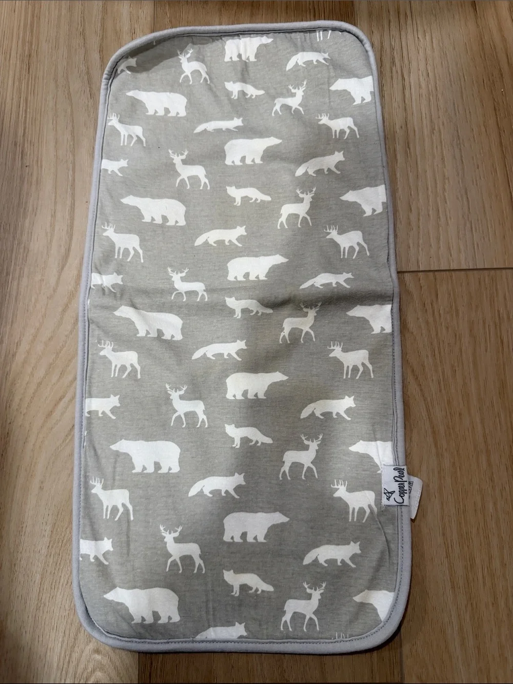 Copper Pearl 3 Pack Premium Burp Cloths - Woodland Prints (Discontinued Pattern)